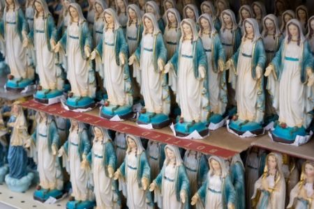 mass produced religious figurines
