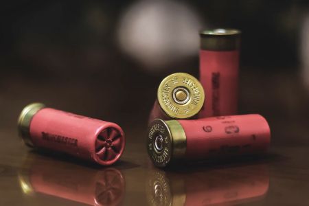 red shot gun shells